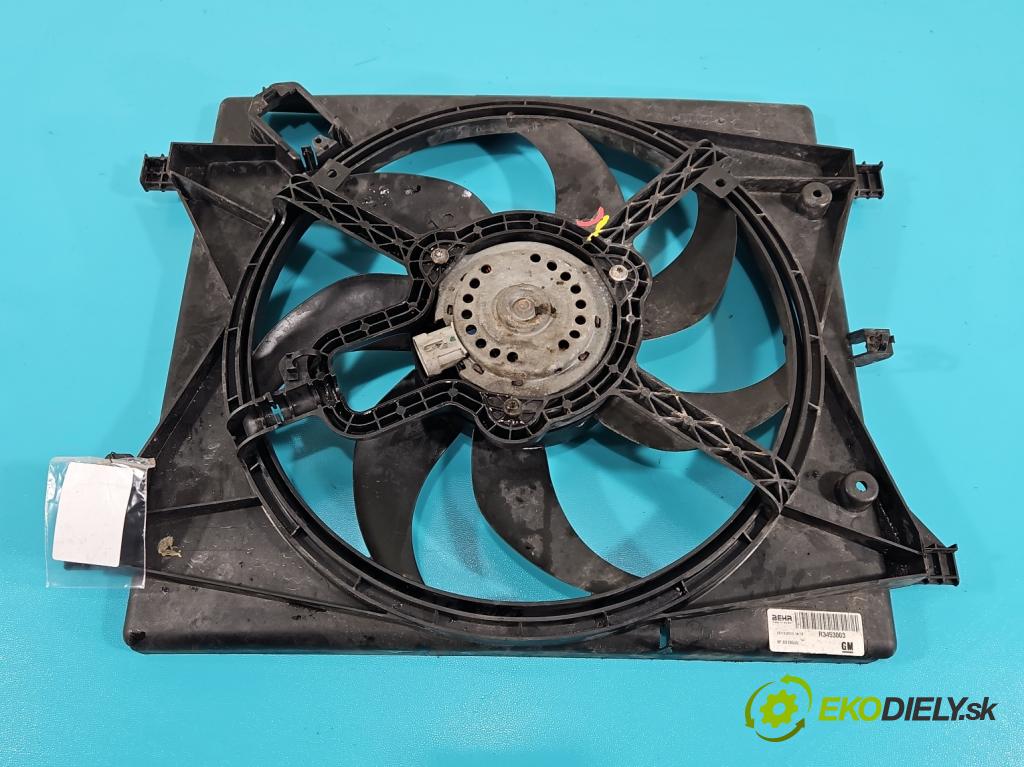 Opel Meriva B 2010-2017 1.4 16v 101 HP manual 74 kW 1398 cm3 5- Ventilátor chladiča R3713001