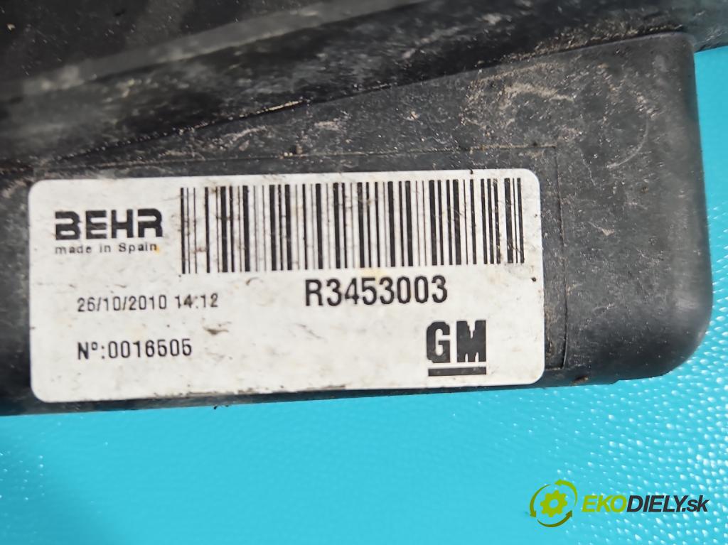 Opel Meriva B 2010-2017 1.4 16v 101 HP manual 74 kW 1398 cm3 5- Ventilátor chladiča R3713001