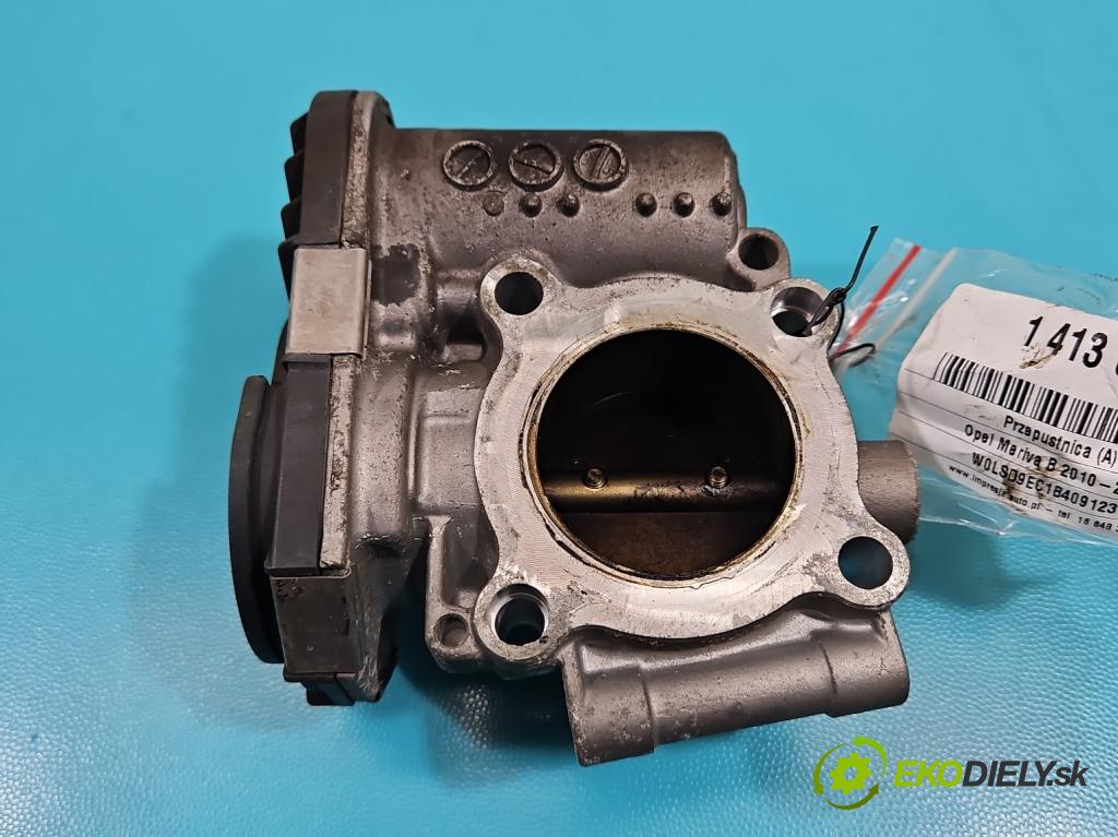 Opel Meriva B 2010-2017 1.4b: 101 HP manual 74 kW 1398 cm3 5- klapka 55562270 (Škrtiace klapky)