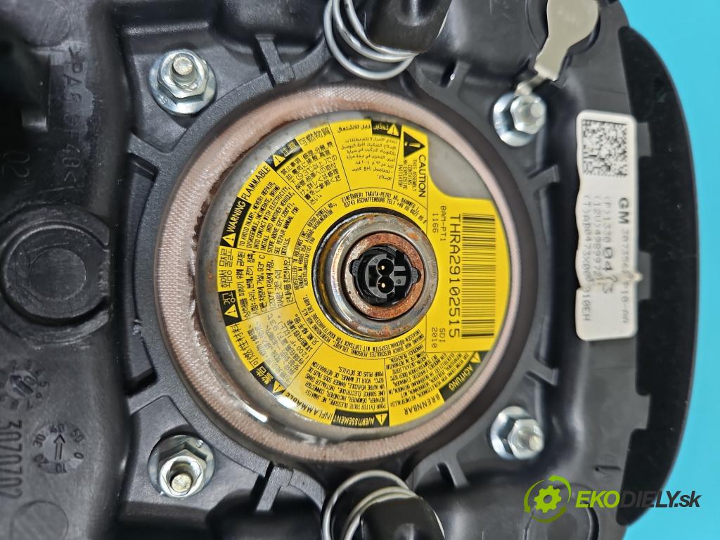 Opel Meriva B 2010-2017 1.4 16v 101 HP manual 74 kW 1398 cm3 5- airbag vzduch: Řidiči: 13300473 (Airbagy)