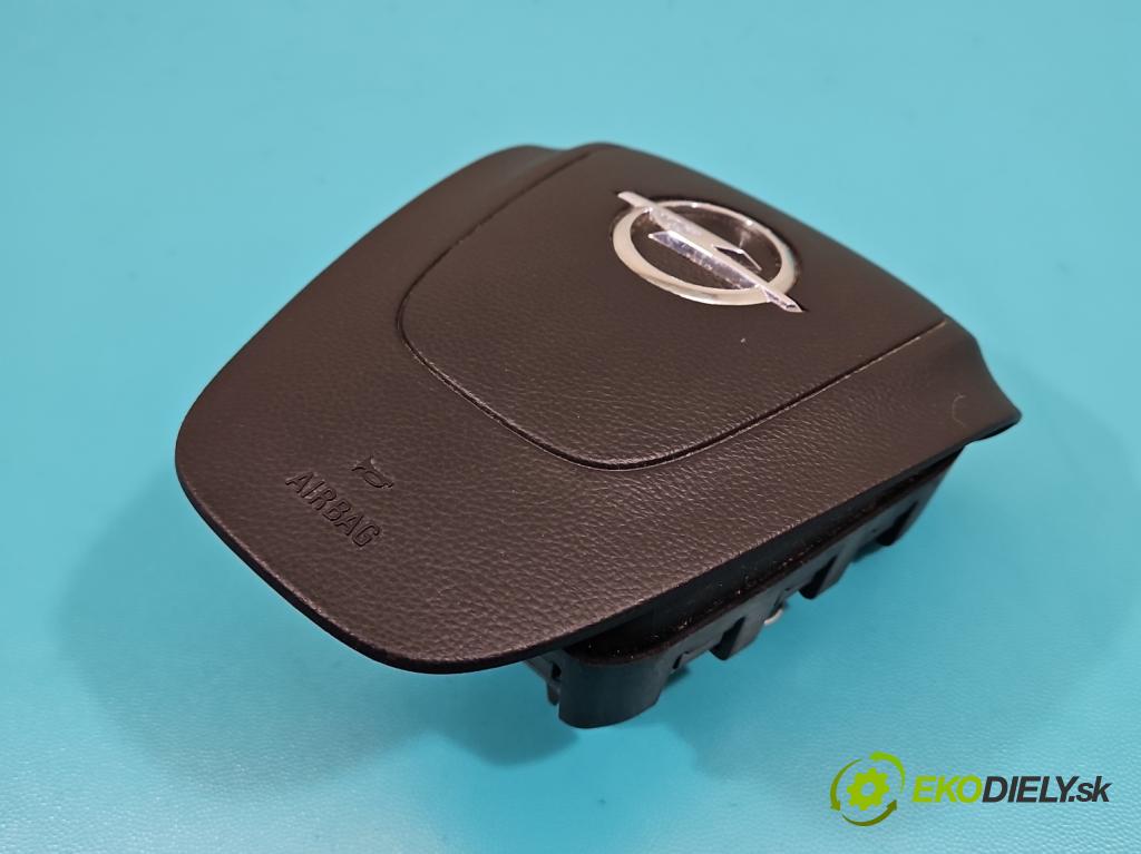 Opel Meriva B 2010-2017 1.4 16v 101 HP manual 74 kW 1398 cm3 5- airbag vzduch: Řidiči: 13300473 (Airbagy)