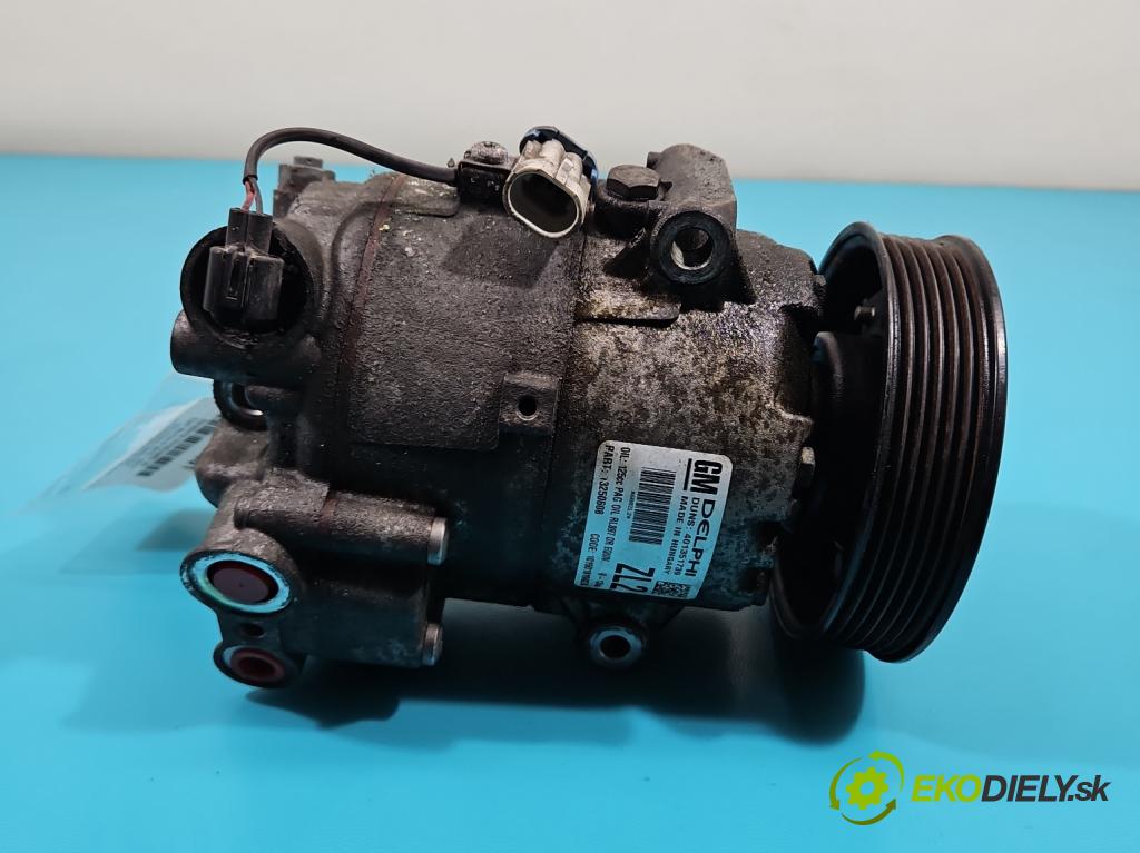Opel Meriva B 2010-2017 1.4 16v 101 HP manual 74 kW 1398 cm3 5- Kompresor: klimatizácie 401351739 (Kompresory klimatizácie)