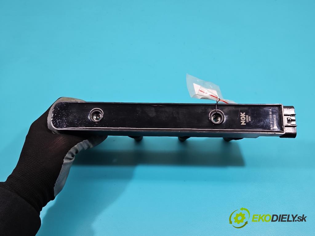 Opel Meriva B 2010-2017 1.4b: 101 HP manual 74 kW 1398 cm3 5- cievka zapaľovacia R3821C00100A (Zapaľovacie cievky, moduly)