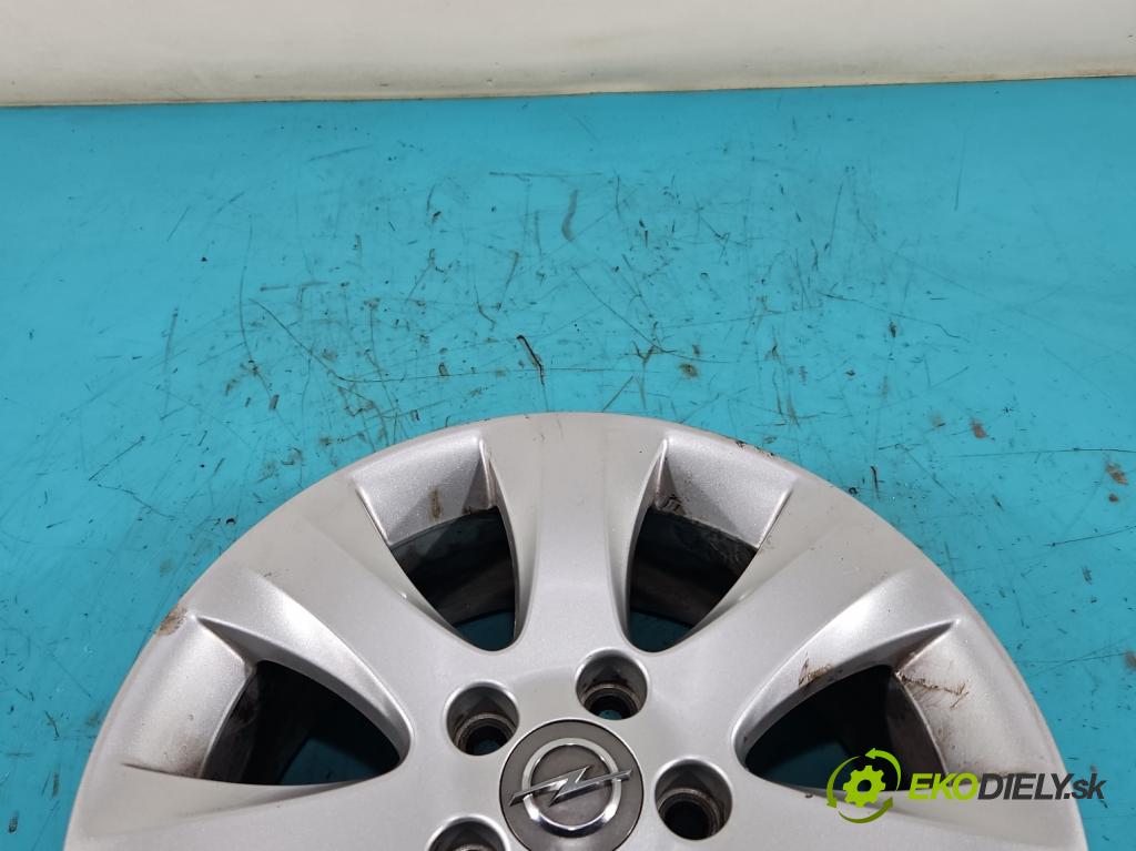 Opel Meriva B 2010-2017 1.4 16v 101 HP manual 74 kW 1398 cm3 5- Felga hliník: 16" komplet 13260605