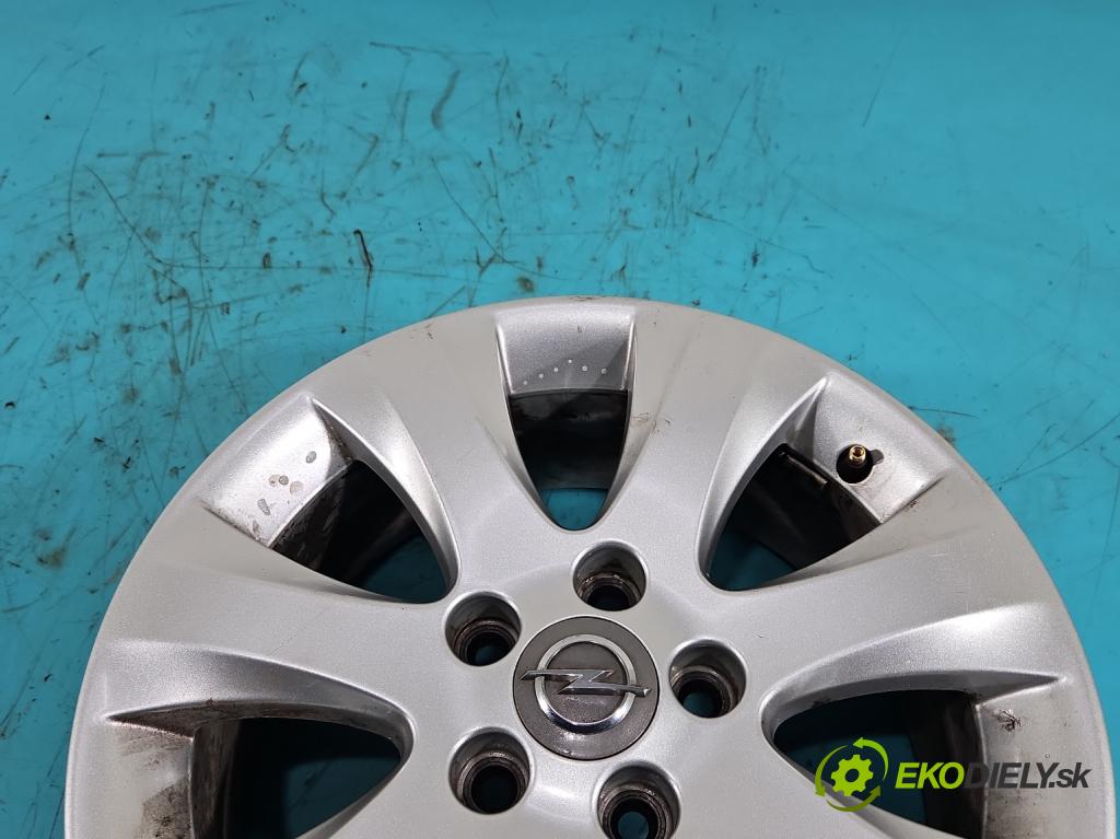Opel Meriva B 2010-2017 1.4 16v 101 HP manual 74 kW 1398 cm3 5- Felga hliník: 16" komplet 13260605