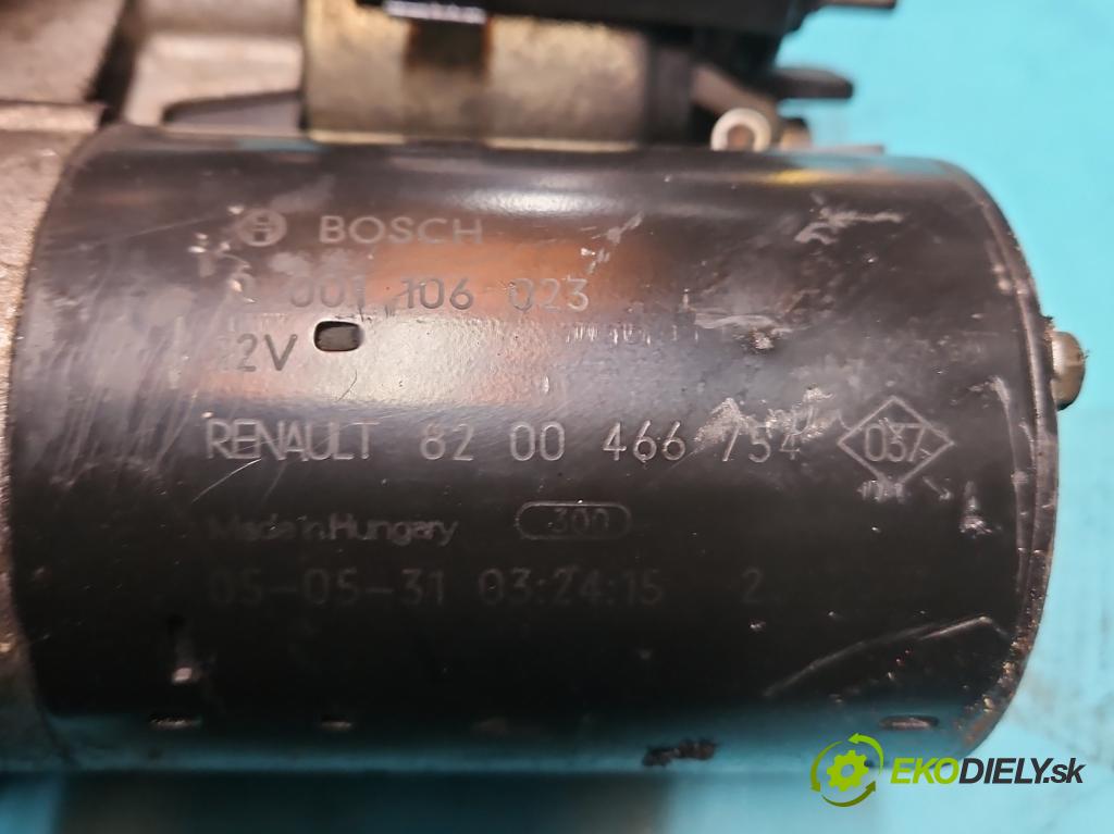 Renault Megane II 2003-2008 2.0 T 16V 163 HP manual 120 kW 1998 cm3 3- štartér 001106023 (Štartéry)