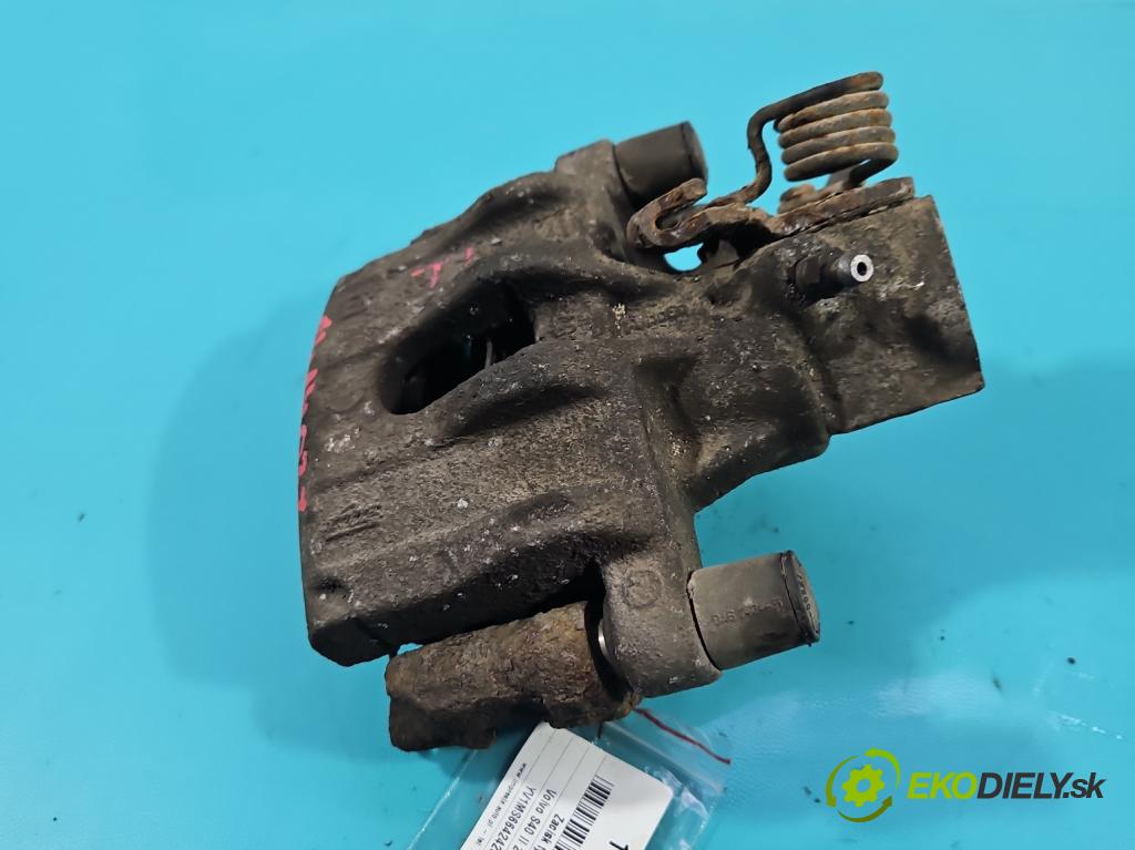 Volvo S40 II 2004-2012 2.4b 140 HP manual 103 kW 2435 cm3 4- brzdič zadné ľavý  (Ostatné)