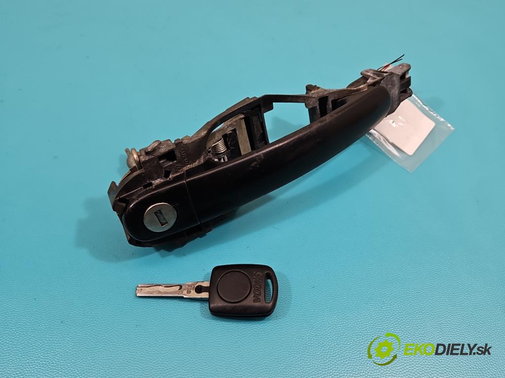 Skoda Fabia I 1999-2007 1.4 mpi 60 HP manual 44 kW 1397 cm3 5- rukoväť predné ľavé mimo: 1U0837885 (Vonkajšie predné ľavé)