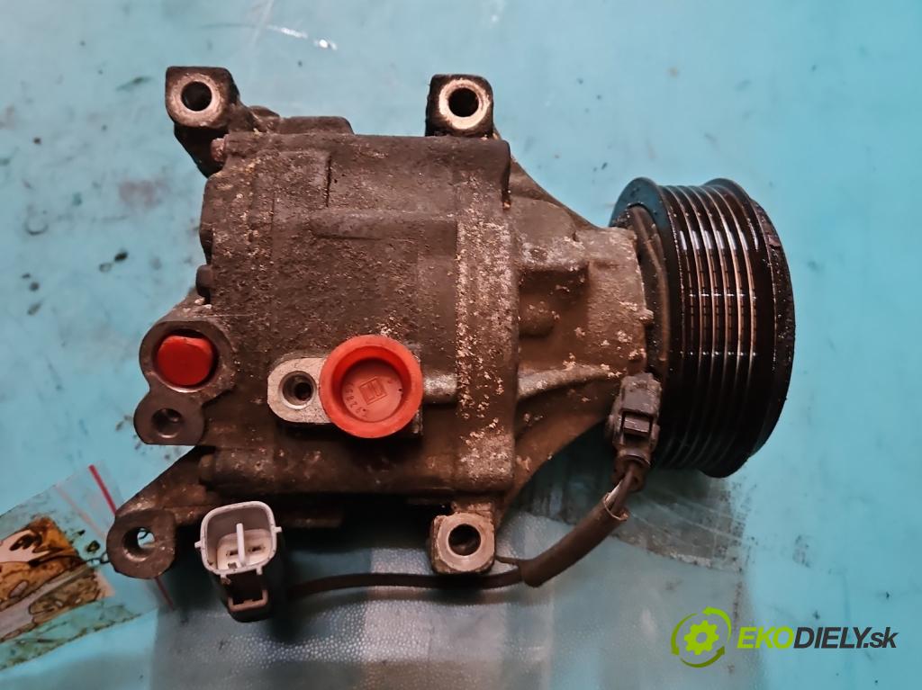 Toyota Corolla E12 2001-2009 1.6 VVTI 110 HP manual 81 kW 1598 cm3 5- Kompresor: klimatizácie 447220-6361 (Kompresory klimatizácie)