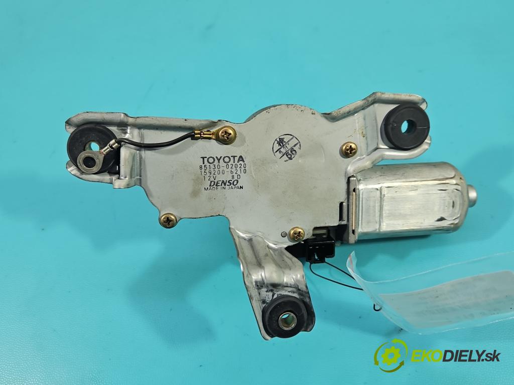 Toyota Corolla E12 2001-2009 1.6 VVTI 110 hp manual 81 kW 1598 cm3 5- motor stěrače zadní 85130-02020