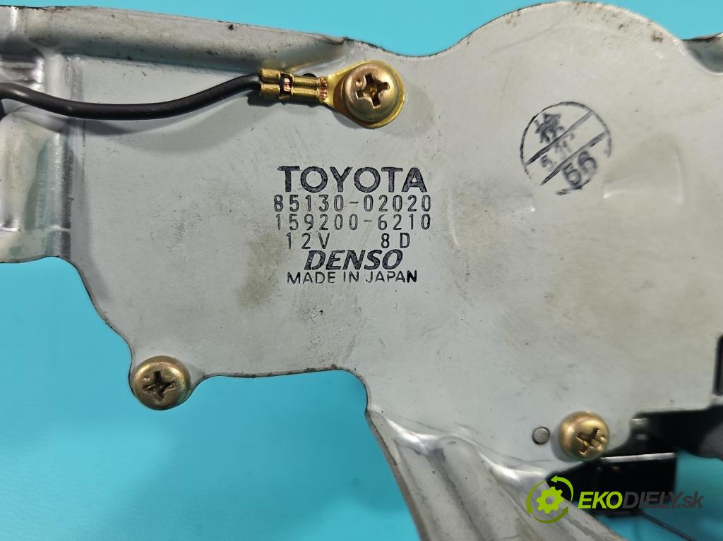 Toyota Corolla E12 2001-2009 1.6 VVTI 110 hp manual 81 kW 1598 cm3 5- motor stěrače zadní 85130-02020