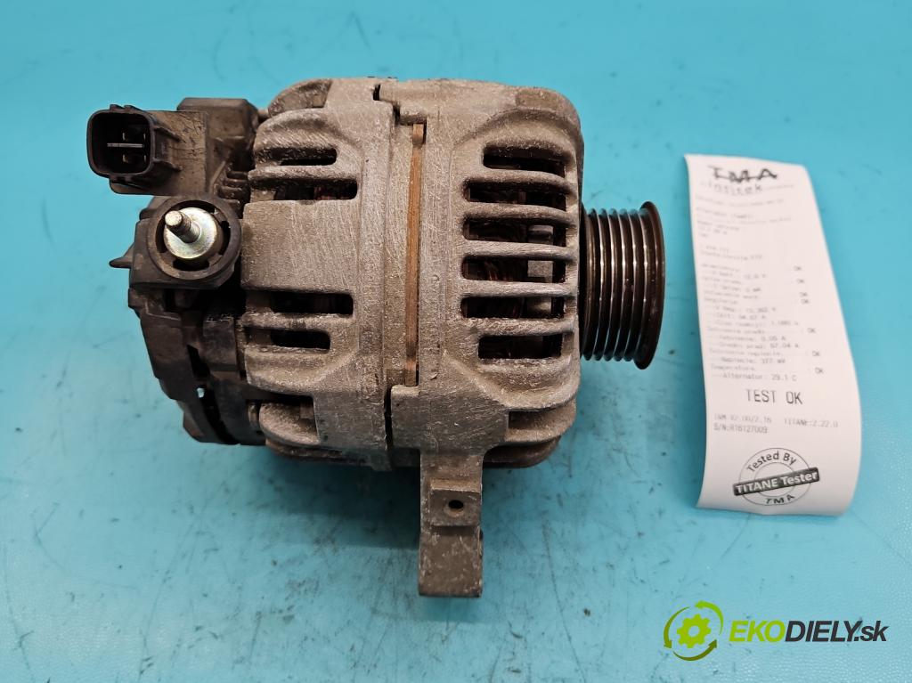 Toyota Corolla E12 2001-2009 1.6 VVTI 110 HP manual 81 kW 1598 cm3 5- Alternator 0124315024 (Alternátory)