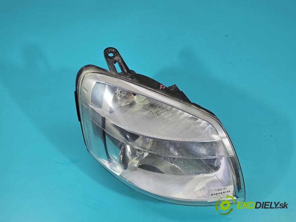 Citroen Berlingo I 1996-2008 1.6 hdi 90 HP manual 66,2 kW 1560 cm3 5- Reflektor: pravý (Pravé)