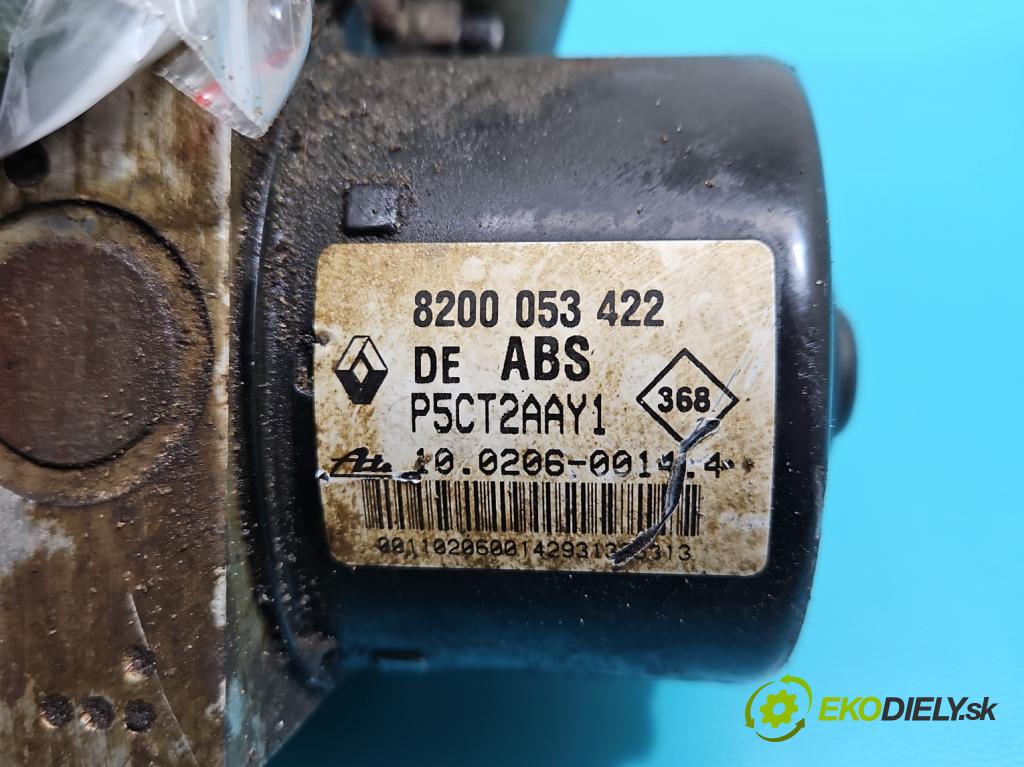 Renault Laguna II 2001-2007 1.9 dci 120 HP manual 88 kW 1870 cm3 5- čerpadlo abs 8200053422 (Pumpy ABS)