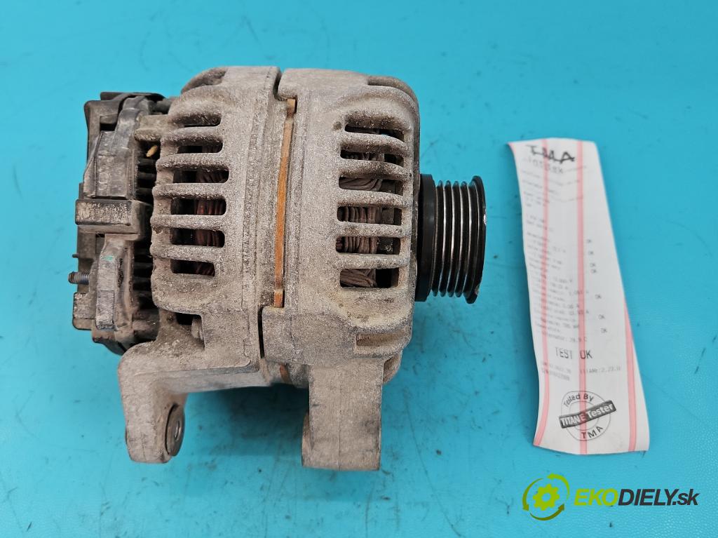 Opel Astra II 1998-2009 1.4 16V 90 HP manual 66 kW 1364 cm3 5- Alternator 0124425021 (Alternátory)
