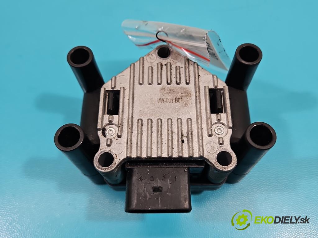 Audi A4 B5 1994-2001 1.6 8V 101 HP manual 74 kW 1595 cm3 4- cievka zapaľovacia  (Zapaľovacie cievky, moduly)