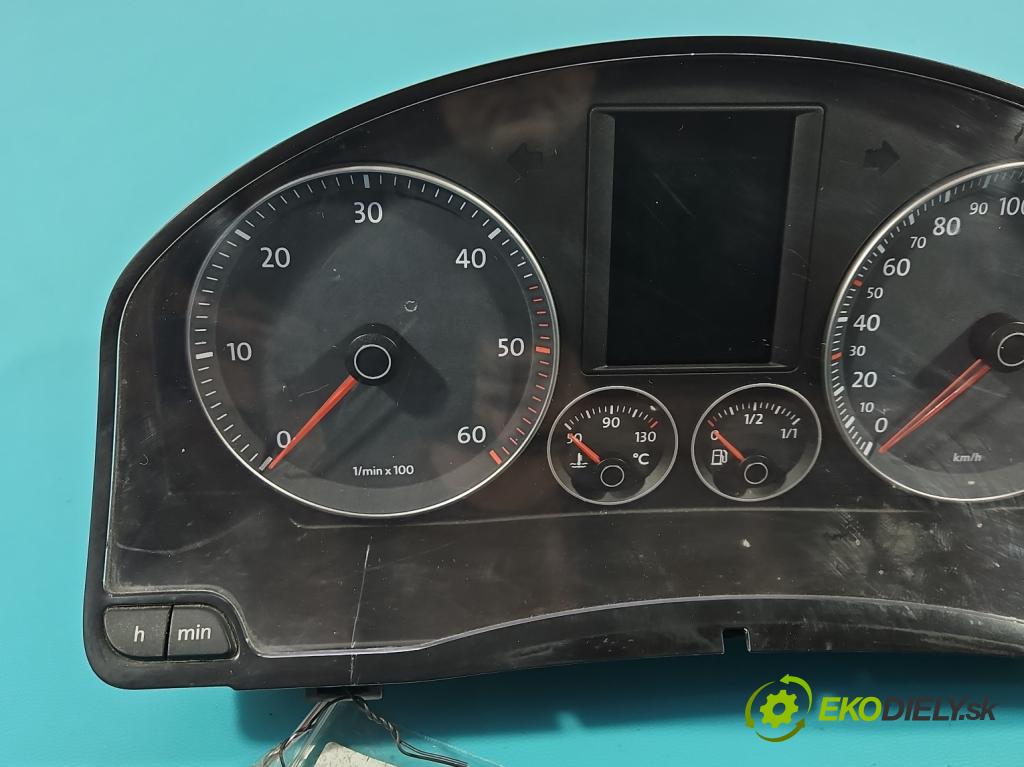 Vw Golf plus 1.9 TDI 105 HP manual 77 kW 1896 cm3 5- prístrojovka/ budíky 110080375 (Prístrojové dosky, displeje)
