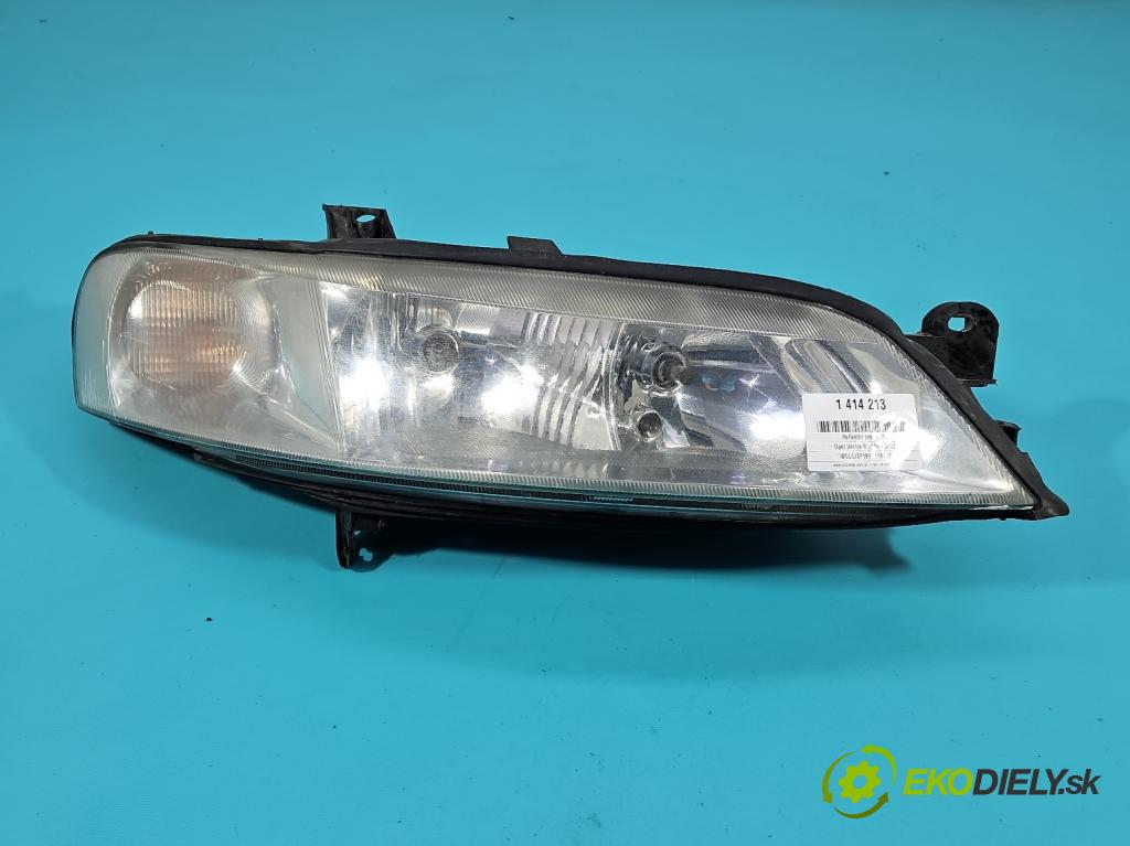 Opel Vectra B 1995-2002 1.8 16V 113 HP manual 83 kW 1796 cm3 4- Reflektor: pravý  (Pravé)