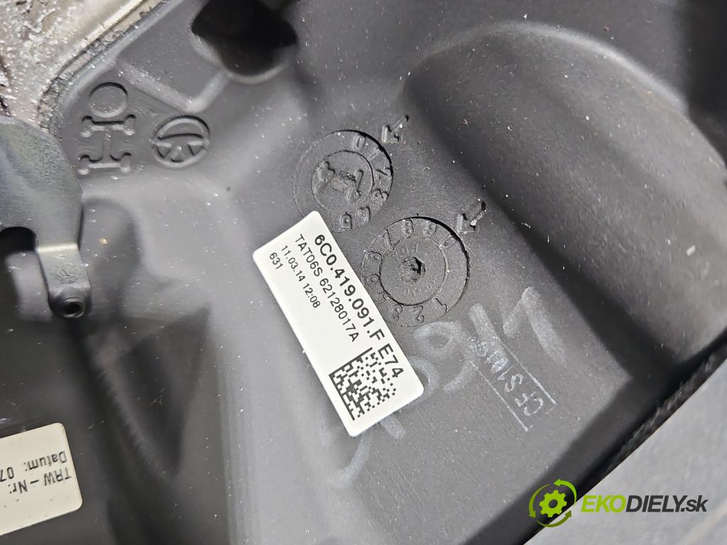 Vw Polo V 6R 2009-2017 1.2 16v 90 HP manual 66 kW 1197 cm3 5- volant 6C0419091F (Volanty)