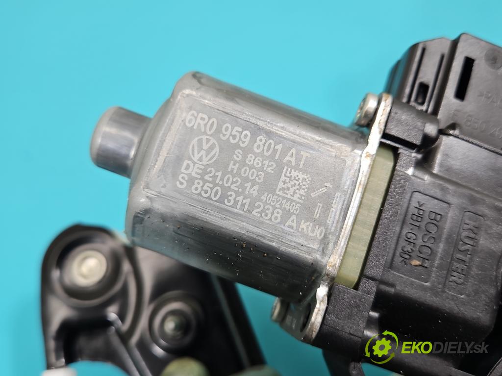 Vw Polo V 6R 2009-2017 1.2 16v 90 hp manual 66 kW 1197 cm3 5- mechanismus stahování přední levý 6R0959801AT
