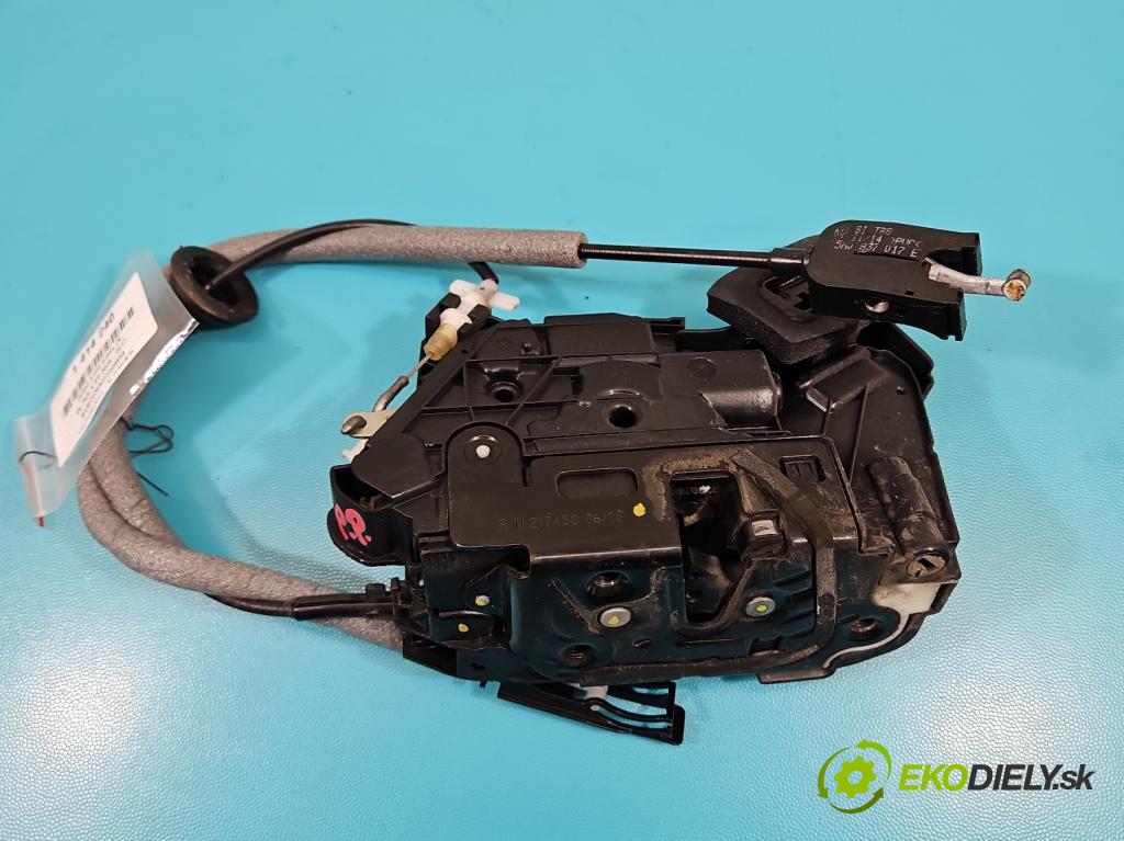 Vw Polo V 6R 2009-2017 1.2 16v 90 hp manual 66 kW 1197 cm3 5- zámek přední pravý 5K1837016D