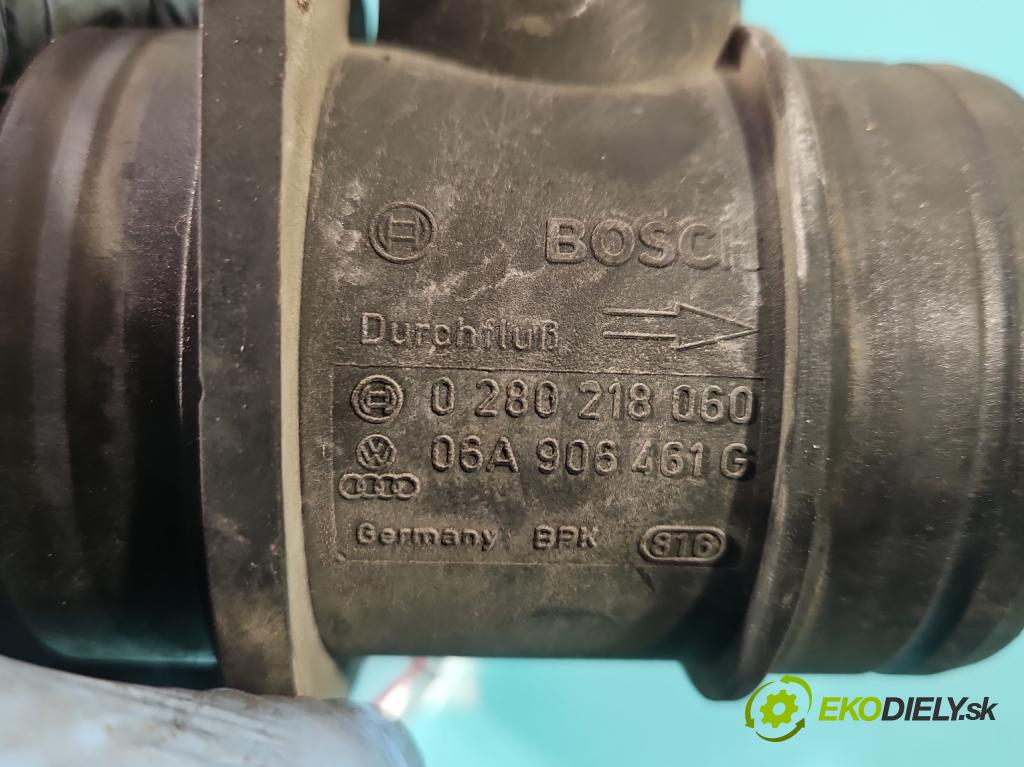 Skoda Octavia I 1996-2010 2.0 8V 114 HP manual 84 kW 1984 cm3 5- průtokoměr: 0280218060 (Váhy vzduchu)