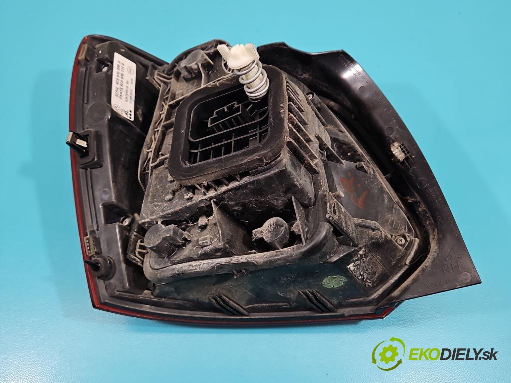 Vw Polo V 6R 2009-2017 1.2 16v 90 HP manual 66 kW 1197 cm3 5- svetlo / reflektor zadné pravé 6C0945096D (Kľučka dverí ostatné)