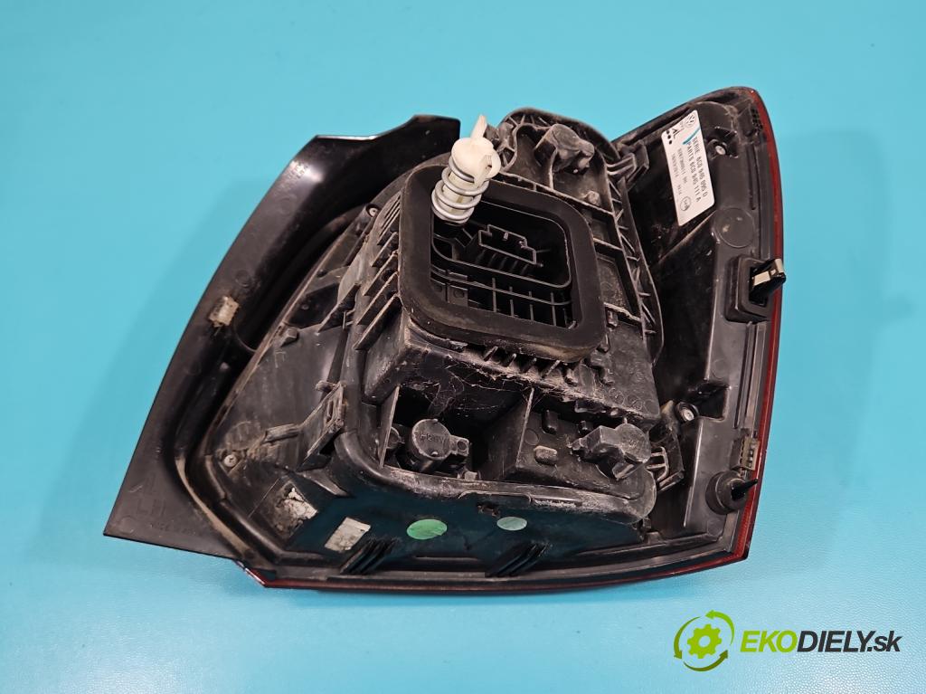 Vw Polo V 6R 2009-2017 1.2 16v 90 HP manual 66 kW 1197 cm3 5- svetlo / reflektor zadné ľavé 6C0945095D (Kľučka dverí ostatné)