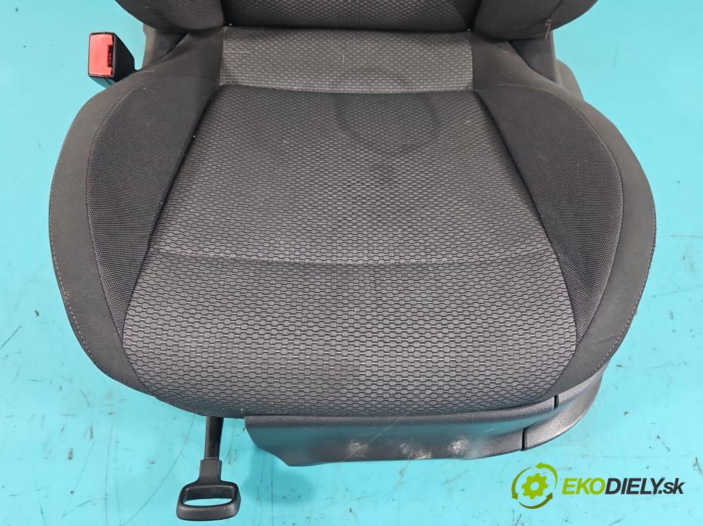 Vw Polo V 6R 2009-2017 1.2 16v 90 HP manual 66 kW 1197 cm3 5- Sedačka ľavý  (Sedačky, sedadlá)