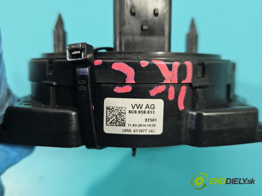 Vw Polo V 6R 2009-2017 1.2 16v 90 HP manual 66 kW 1197 cm3 5- Páska: airbag 6C0959653 (Airbag)