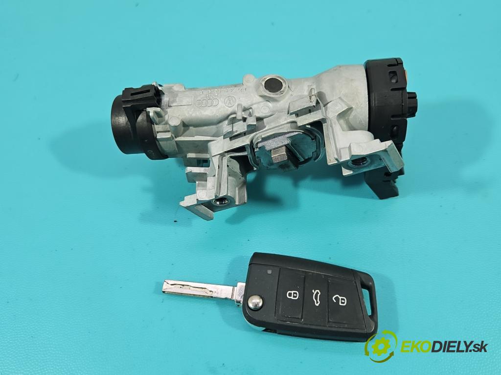 Vw Polo V 6R 2009-2017 1.2 16v 90 HP manual 66 kW 1197 cm3 5- Spínačka 6C0905865 (Spínacie skrinky a kľúče)