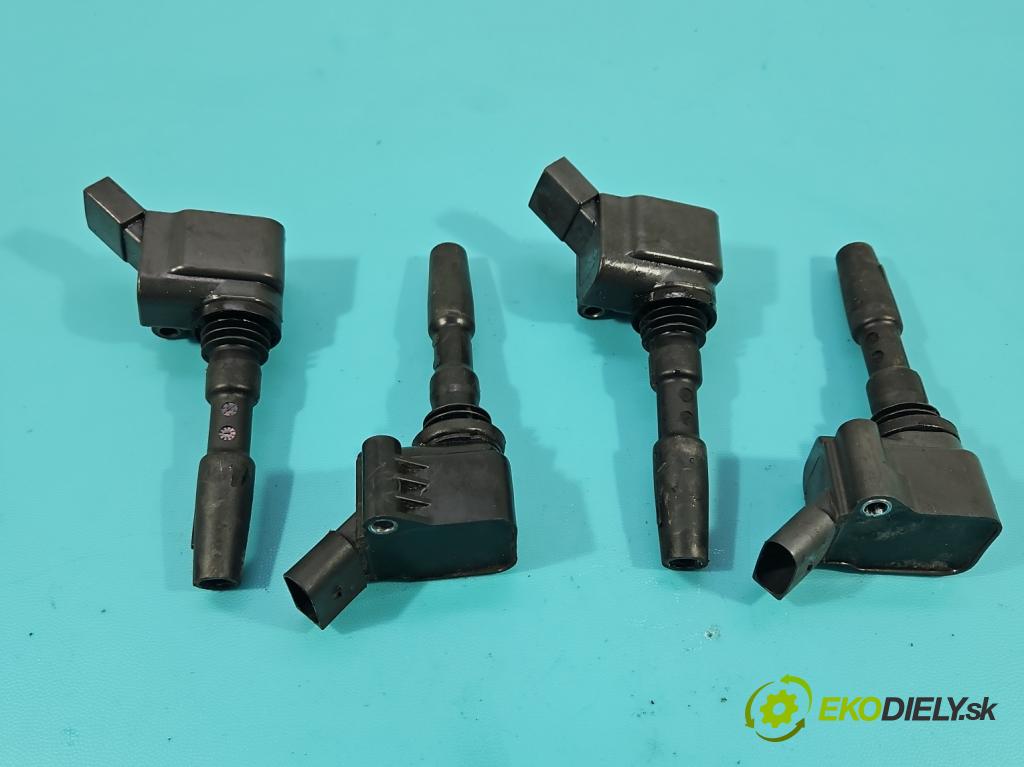 Vw Polo V 6R 2009-2017 1.2 16v 90 HP manual 66 kW 1197 cm3 5- cievka zapaľovacia  (Zapaľovacie cievky, moduly)