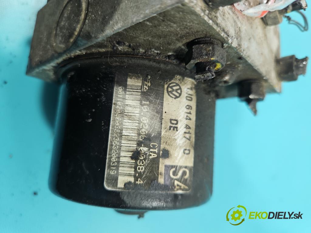 Skoda Octavia I 1996-2010 2.0 8V 114 HP manual 84 kW 1984 cm3 5- čerpadlo abs 1J0614417D (Pumpy ABS)