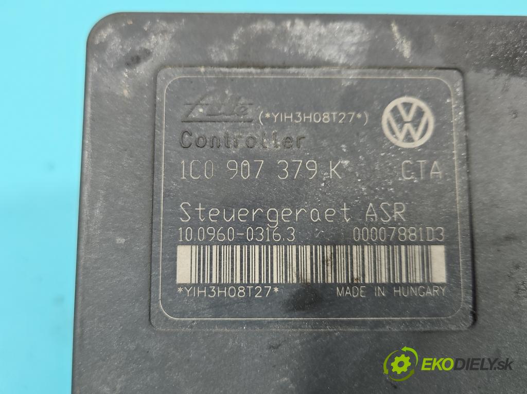 Skoda Octavia I 1996-2010 2.0 8V 114 HP manual 84 kW 1984 cm3 5- čerpadlo abs 1J0614417D (Pumpy ABS)