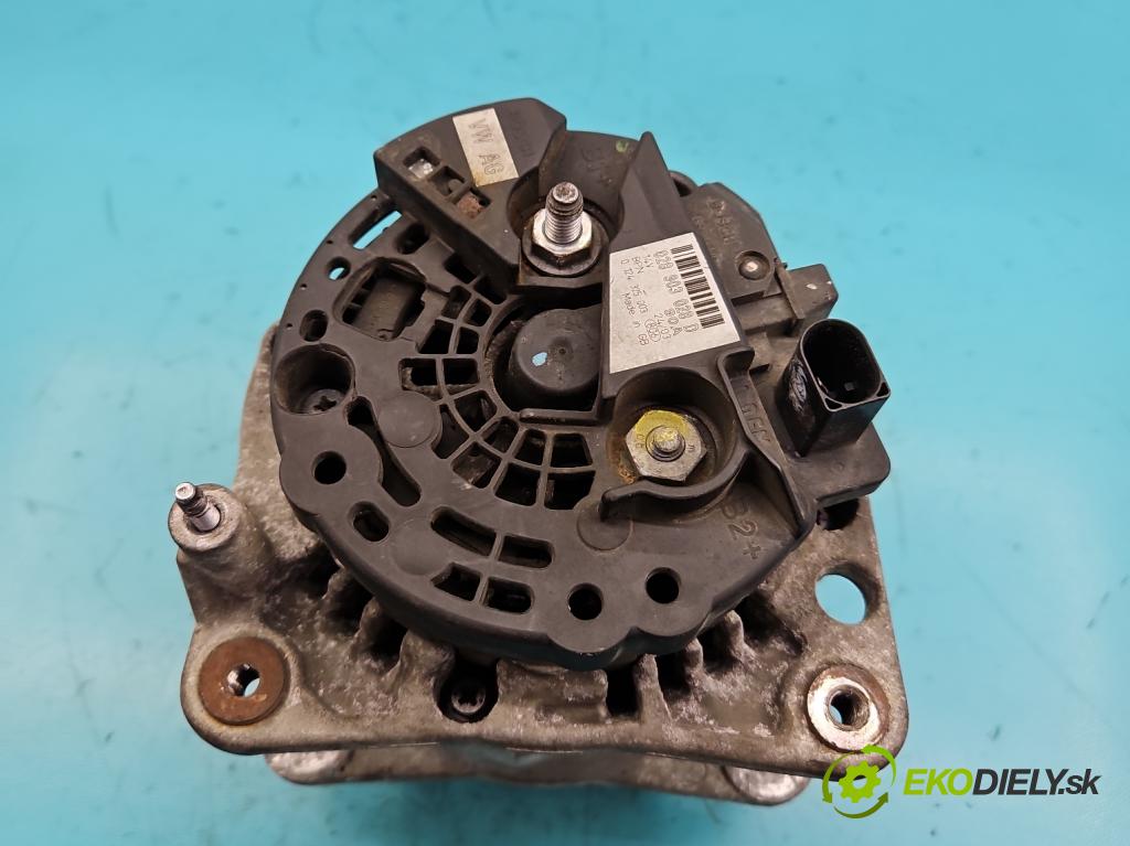 Skoda Octavia I 1996-2010 2.0 8V 114 HP manual 84 kW 1984 cm3 5- Alternator 028903028D (Alternátory)