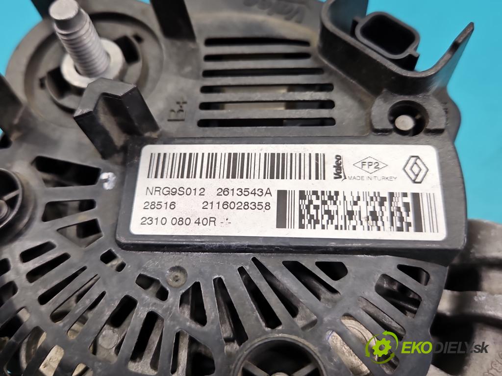 Renault Megane IV 2016-2024 1.2 Tce 132  HP manual 97 kW 1197 cm3 5- Alternator 2613543A (Alternátory)