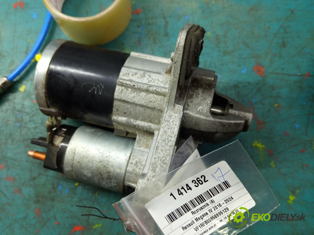 Renault Megane IV 2016-2024 1.2 Tce 132  HP manual 97 kW 1197 cm3 5- štartér 233000557R (Štartér)