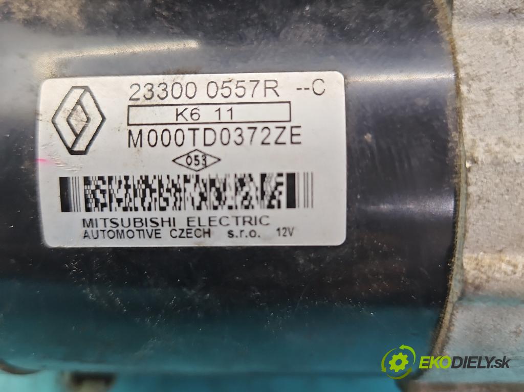 Renault Megane IV 2016-2024 1.2 Tce 132  HP manual 97 kW 1197 cm3 5- štartér 233000557R (Štartér)