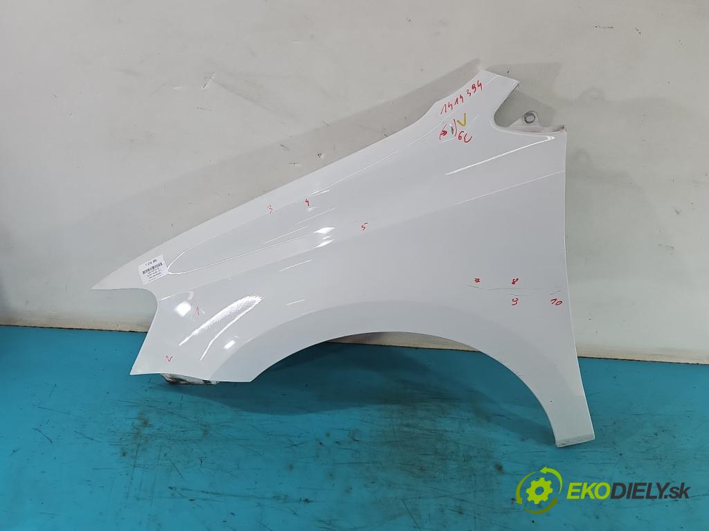 Vw Polo V 6R 2009-2017 1.2 16v 90 hp manual 66 kW 1197 cm3 5- blatnik přední levý  (Predné ľavé)