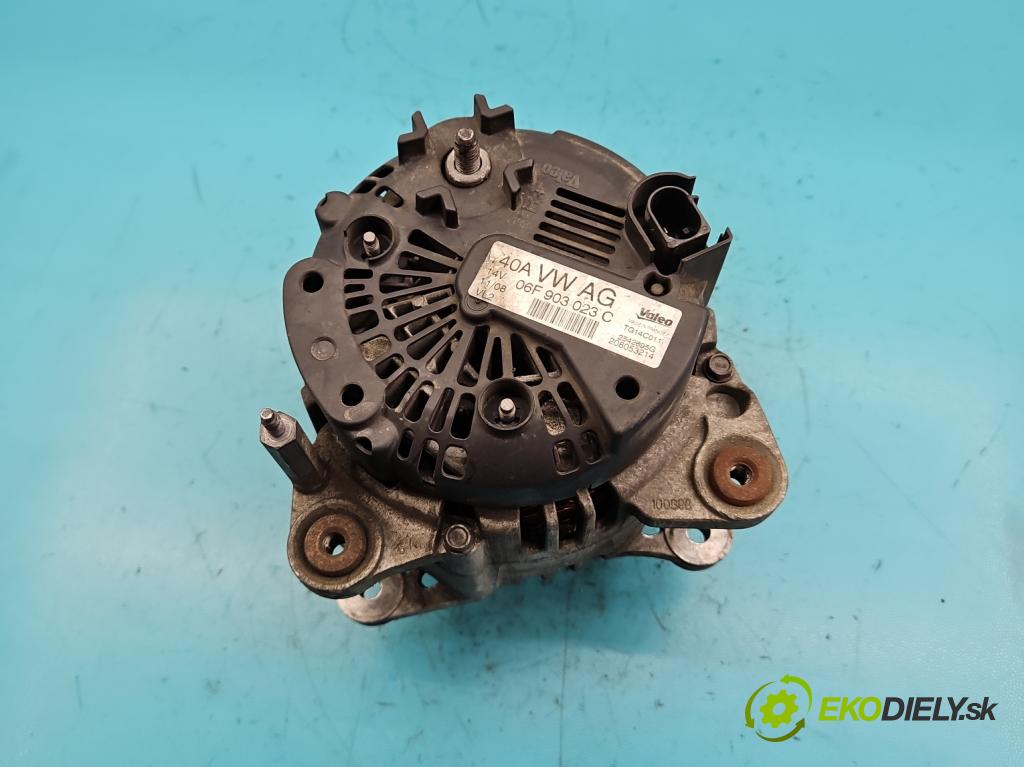 Vw Golf plus 1.9 TDI 105 HP manual 77 kW 1896 cm3 5- Alternator 06F903023C (Alternátory)