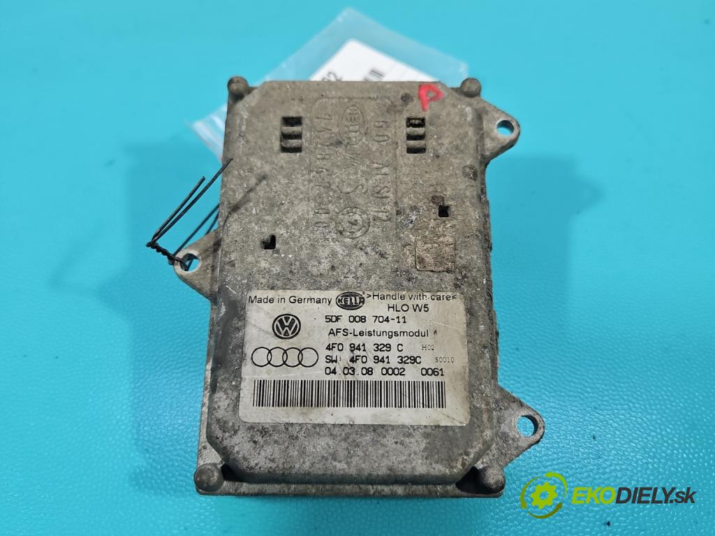 Vw Golf plus 1.9 TDI 105 HP manual 77 kW 1896 cm3 5- střídač: xenon 4F0941329C (Riadiace jednotky xenónu)