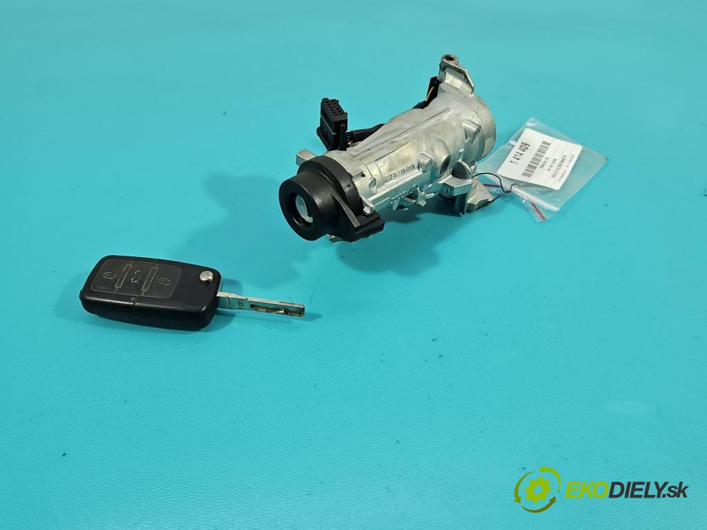 Vw Golf plus 1.9 TDI 105 HP manual 77 kW 1896 cm3 5- Spínačka 1K0905851B (Spínacie skrinky a kľúče)