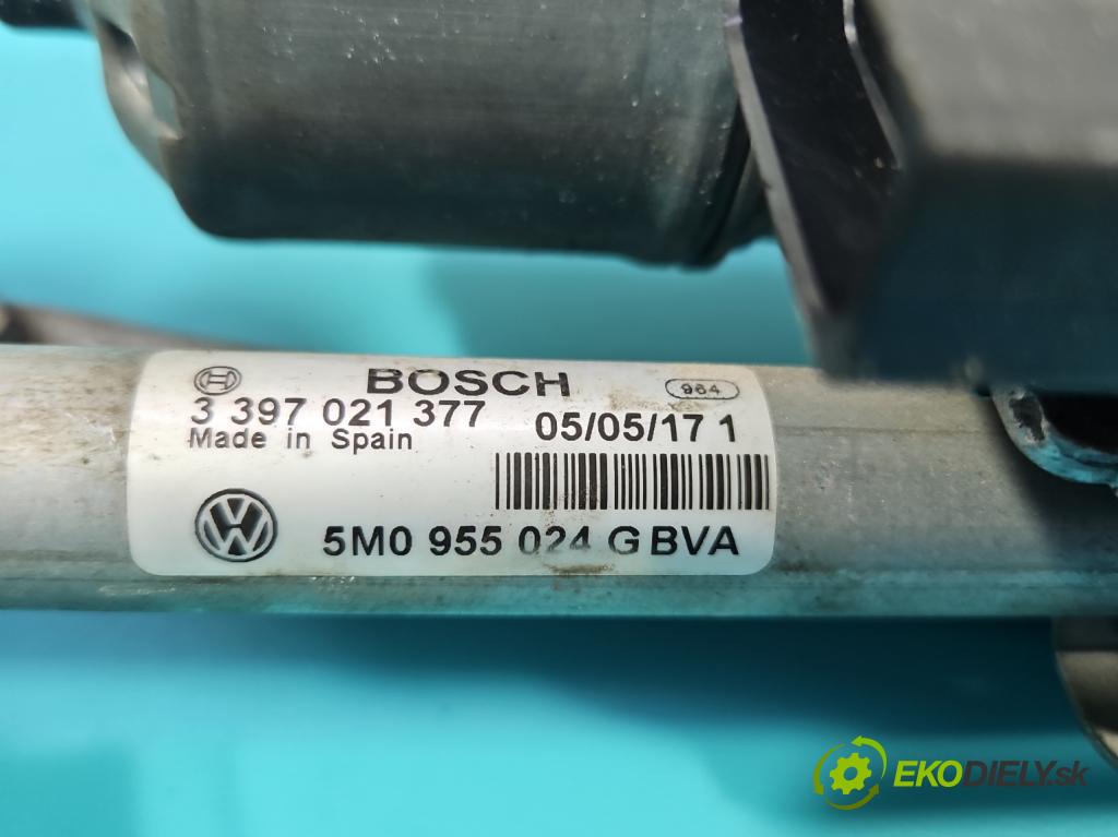 Vw Golf plus 1.9 TDI 105 hp manual 77 kW 1896 cm3 5- motor stěračů přední 5M0955120F