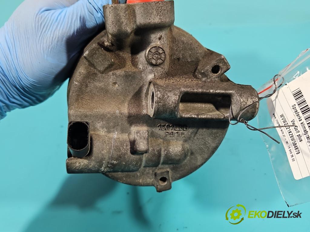 Vw Golf plus 1.9 TDI 105 HP manual 77 kW 1896 cm3 5- Kompresor: klimatizácie  (Kompresory klimatizácie)