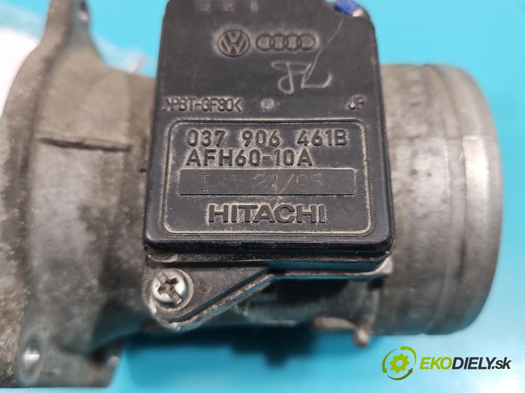 Audi A4 B5 1994-2001 1.6 8V 101 HP manual 74 kW 1595 cm3 4- průtokoměr: 037906461B (Váhy vzduchu)