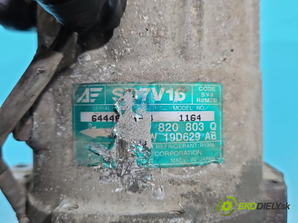 Vw Sharan I 1995-2010 1.8 T 20V 150 HP manual 110 kW 1781 cm3 5- Kompresor: klimatizácie 7M3820803Q (Kompresory klimatizácie)