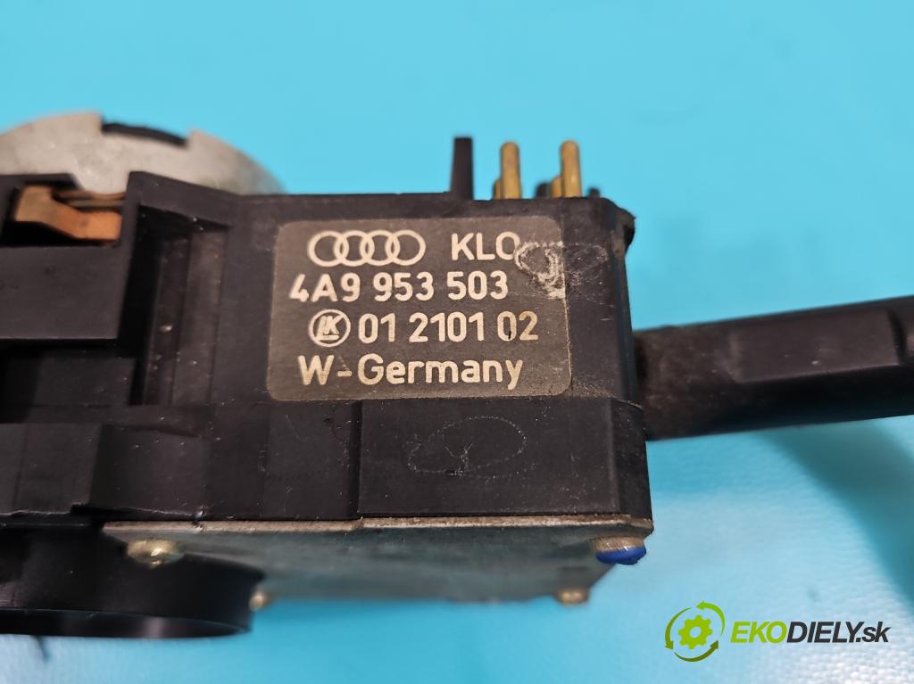 Audi 80 B4 1991-1994 2.0 90 HP manual 66 kW 1984 cm3 4- prepínač komplex: 4A9953503 (Prepínacie páčky pod volantom)