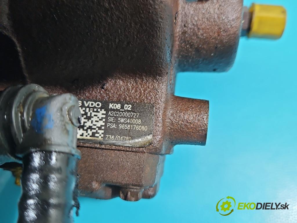 Ford Fiesta Mk6 2002-2008 1.4 tdci 68 HP manual 50 kW 1399 cm3 5- čerpadlo vstrekovacia 5WS40008 (Vstrekovacie čerpadlá)