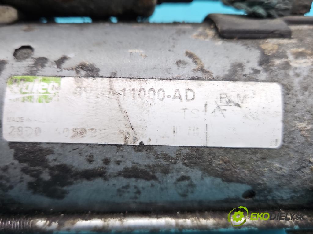 Ford Fiesta Mk6 2002-2008 1.4 tdci 68 HP manual 50 kW 1399 cm3 5- štartér 8V21-11000-AD (Štartéry)