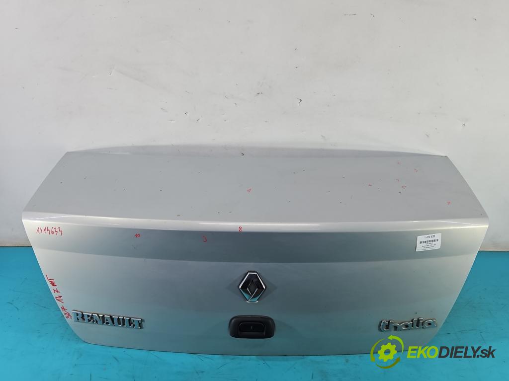 Renault Thalia I 1998-2009 1.4 8V 75 hp manual 55 kW 1390 cm3 4- zadní kufrové dveře  (Zadní kapoty)
